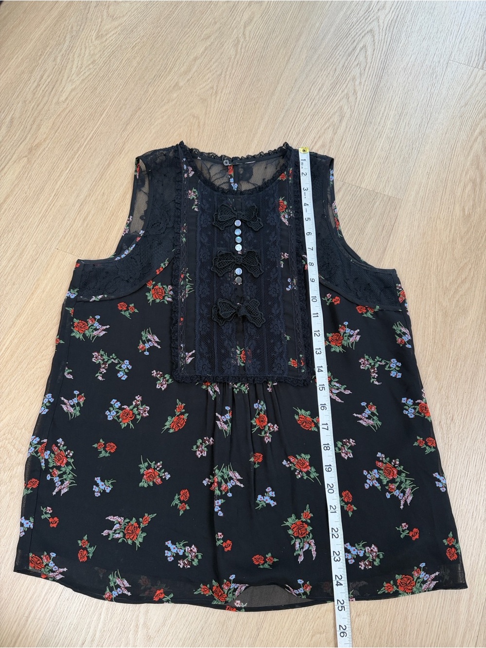 Coach Silk Floral Blouse 6 - Picture 3 of 7